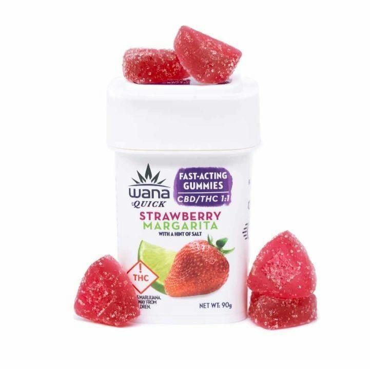 Strawberry Margarita 1:1 [10 pack] by Wana Edibles