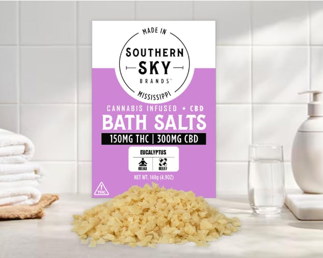 Eucalyptus Bath Soak (275mg THC, 339mg CBD) at Coast Dispensary