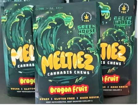 Meltiez- Dragonfruit - 100mg Rosin Chews