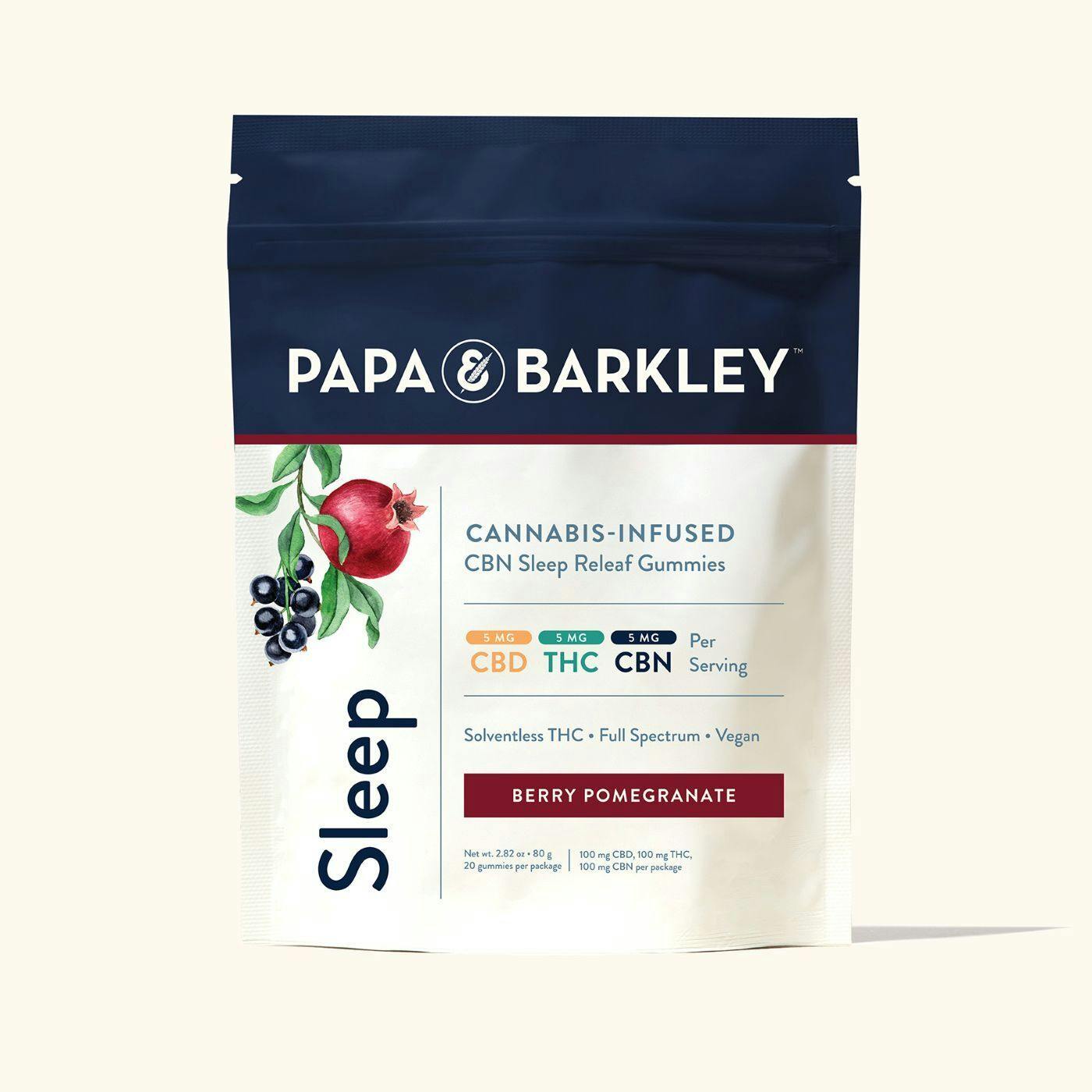 Berry Pomegranate Sleep Releaf Gummies