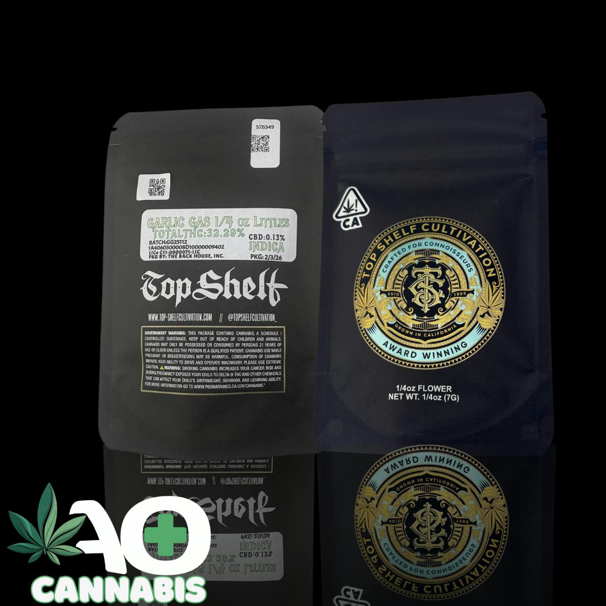 Top Shelf Cultivation: Pouch - Garlic Gas