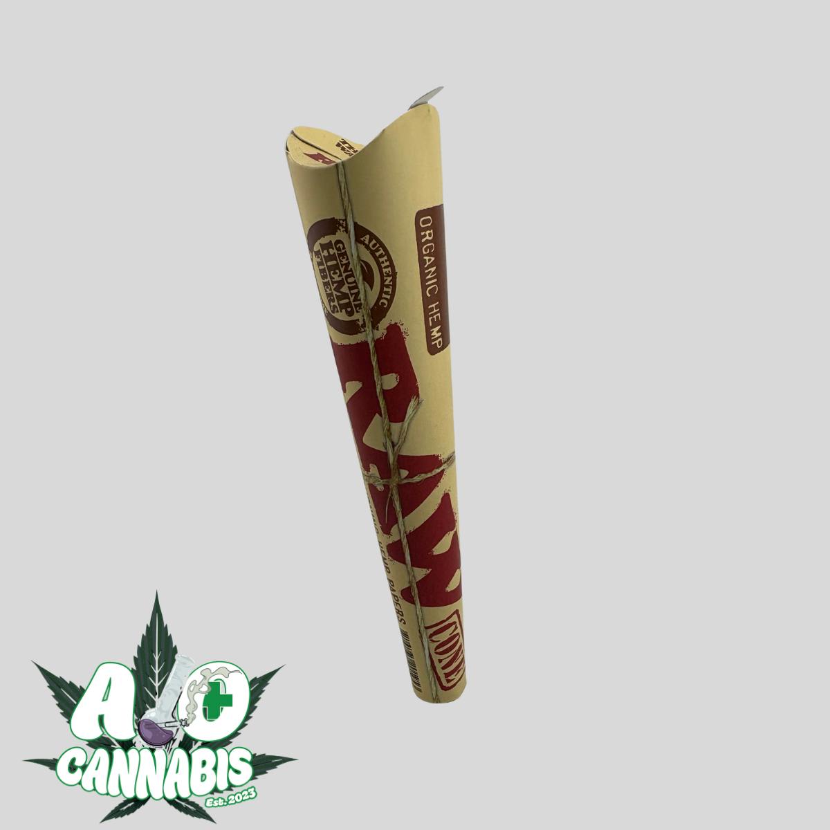 Raw Cones Organic 6Pk 1 1/4