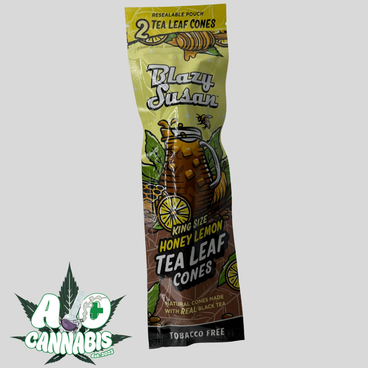 Blazy Susan 2pk Honey Lemon Tea Leaf Cones