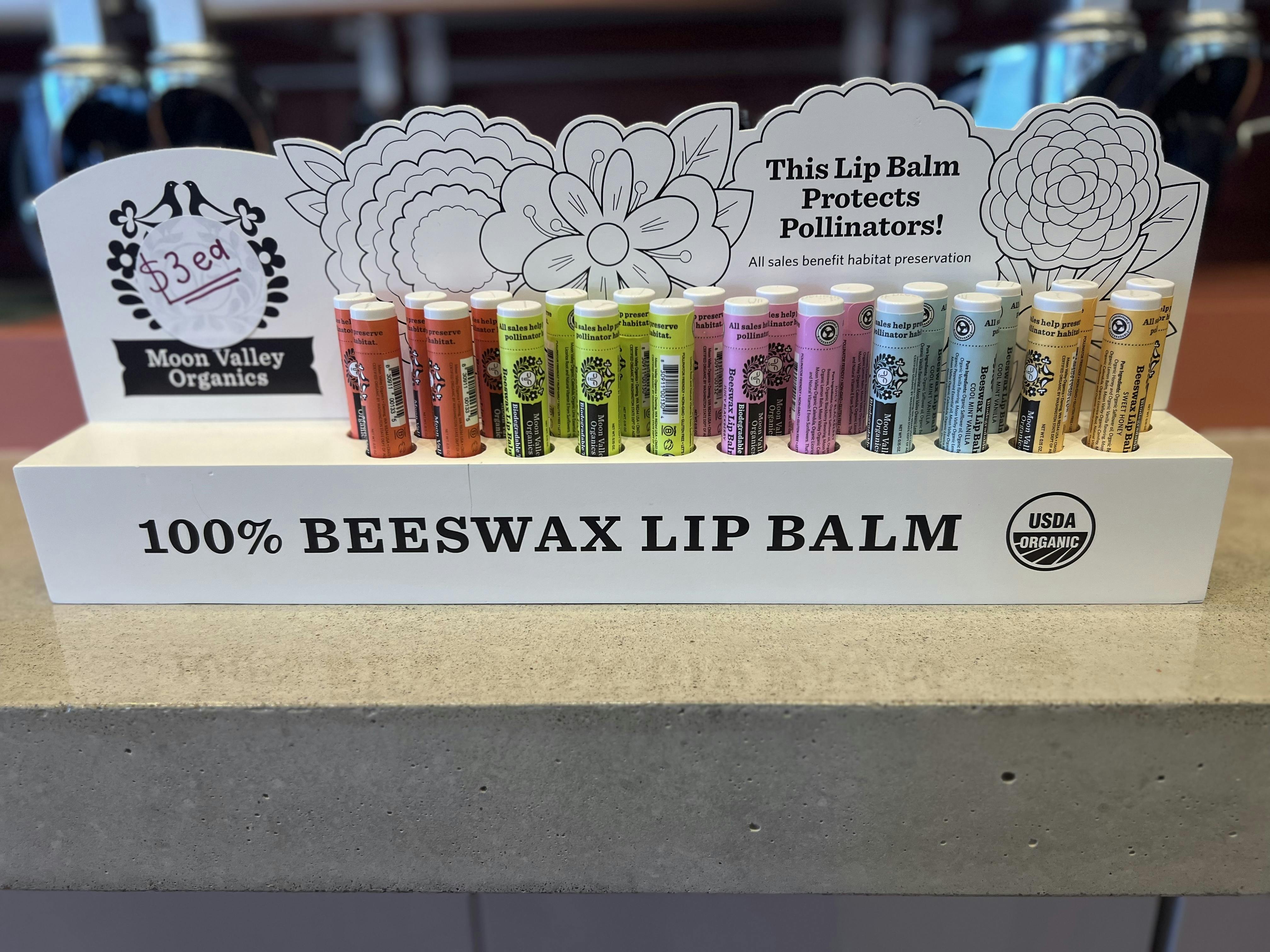 Beeswax Lip Balm: Zingy Cranberry
