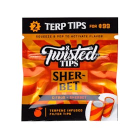 Sherbet Terp Tips by Twisted Hemp (2 pk)