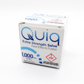 Quiq Q Extra Strenth Salve 1000mg THC