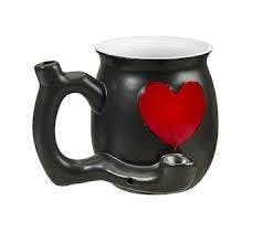 Mug Rainbow/Red Heart $25