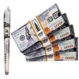 Bill Rolling Paper $100 Bill $3