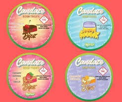 Candaze Rosin Gummy Chocolate Raspberry cannabis product