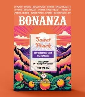 Bonanza Gummy Sweet Peach Hybrid cannabis product