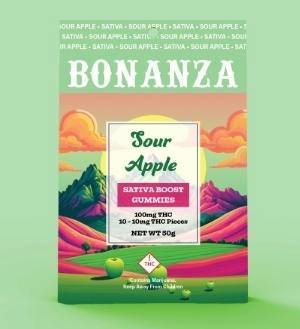 Boosted Gummies Sour Apple Sativa