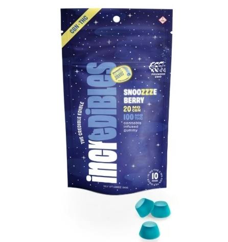 Incredibles Gummy Snoozeberry CBN