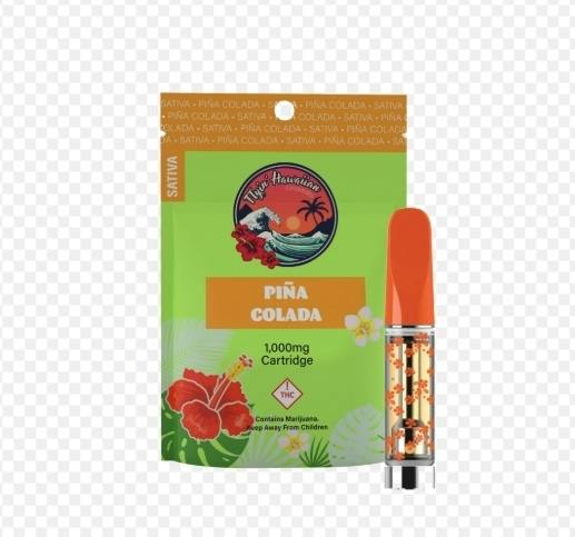 Flyin Hawaiian 1000mg Cart Pina Colada cannabis product