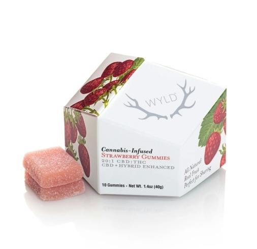 Wyld Strawberry 20:1 /CBD :THC