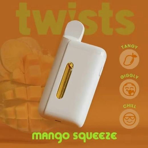 Disposable 4000mg Oil Twist Mango Squeeze