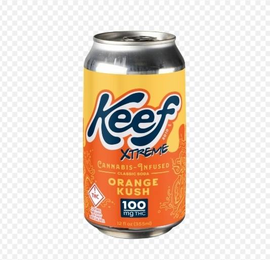 Keef Classic Soda Orange Kush Xtreme - 100mg