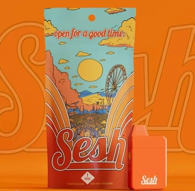 Seshie Disposable 1000mg Watermelon Bubblegum cannabis product