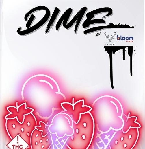 DADiRRi | DIME .5g Infused Pre-Roll | Strawberries n' Cream