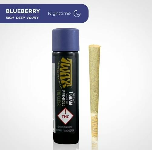 Twax Joints 1 Gram Infused Blueberry cannabis product