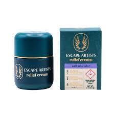 Escape Artist Relief Cream Lavender 400mg: