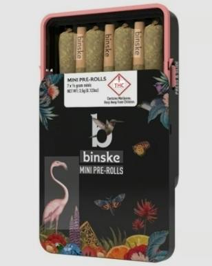 Binske Joints 7pk (3.5 Grams) Infused Lemon Paprika