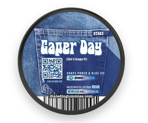 Dialed In Gummies Graper Day cannabis product
