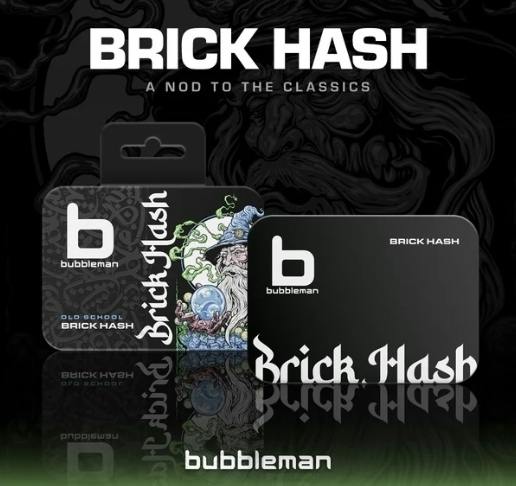Bubble hash Brick 4 Grams Indica Bubbleman cannabis product