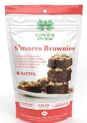 Loves Oven S'Mores Brownie cannabis product