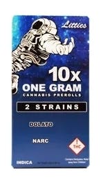 Litties 10pk Joints Indica