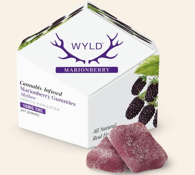 Marionberry Indica Enhanced Gummies | 100mg | 10ct | 10mg/ea
