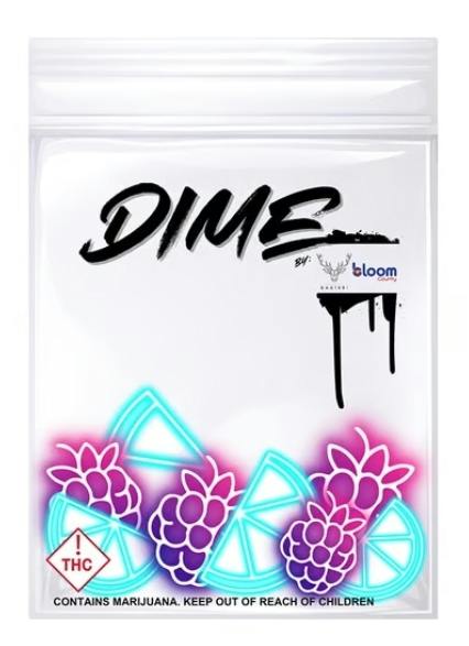 DADiRRi | DIME Infused Pre-Roll 2pk | Blue Razz Lemonade