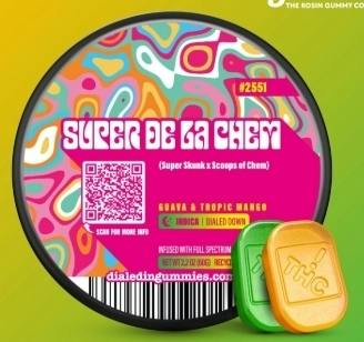 Dialed In Gummies Super De La Chem cannabis product