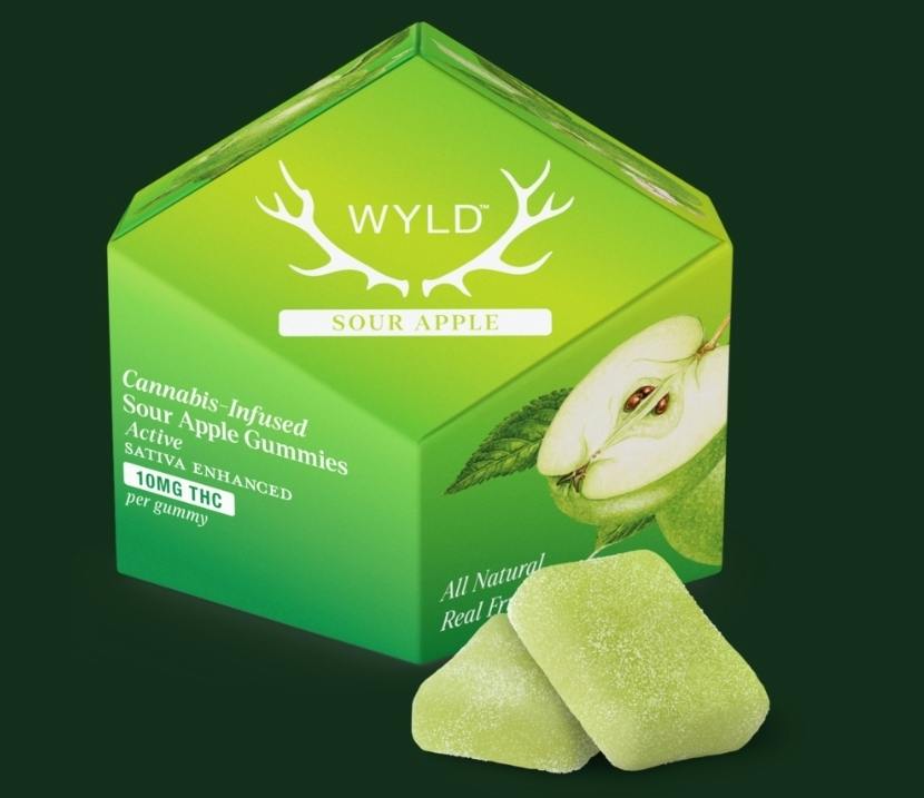 Wyld Sour Apple cannabis product