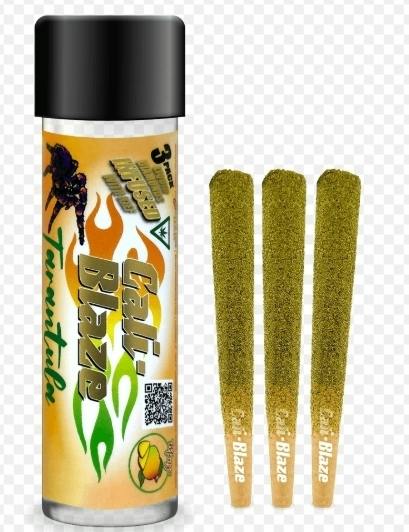 Cali Blaze 3 gram (3pk) Infused Joints Mango