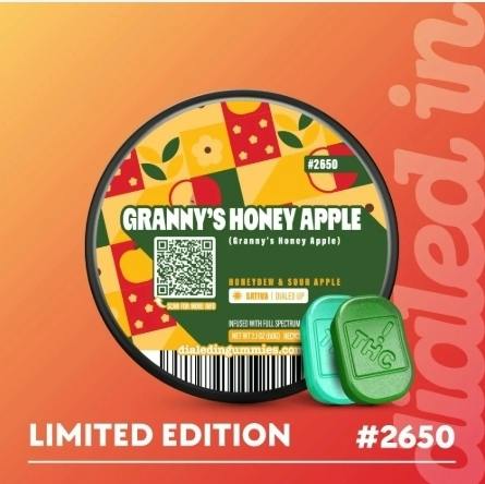 Dialed In Gummies Granny's Honey Apple cannabis product
