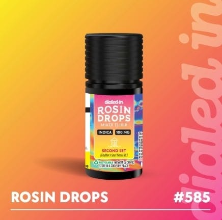 Dialed In Liquid Drops Rosin Second Set cannabis product