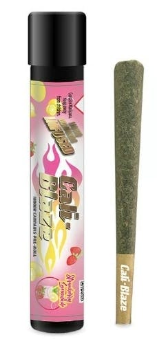 Cali Blaze 1 gram Infused Joints Strawberry Lemonade $12 or 2/$18