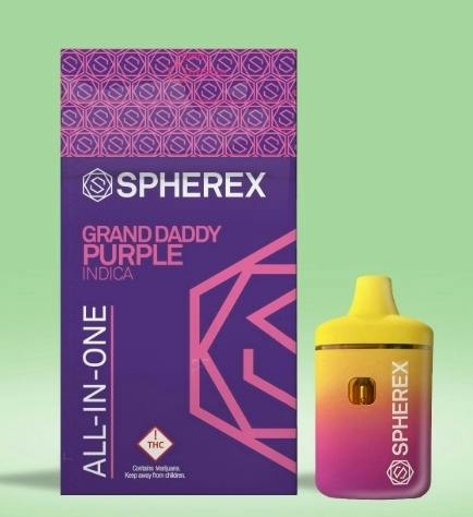 Grand Daddy Purple All-in-One Vape - 1g AIO Mini