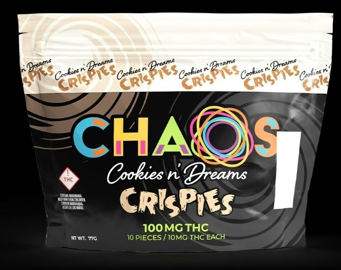Chaos Crispies Cookies & Cream 100mg Special
