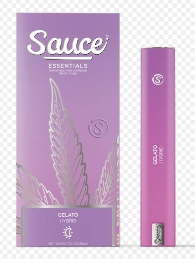 Sauce | Essentials | Gelato | Live Resin Disposable | 1g