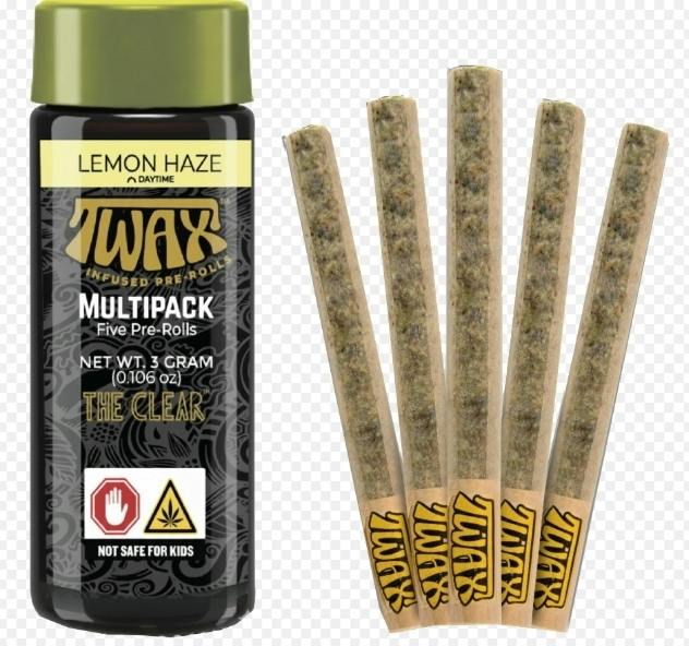 Clear Twax Joints 3 Grams Infused Lemon Haze