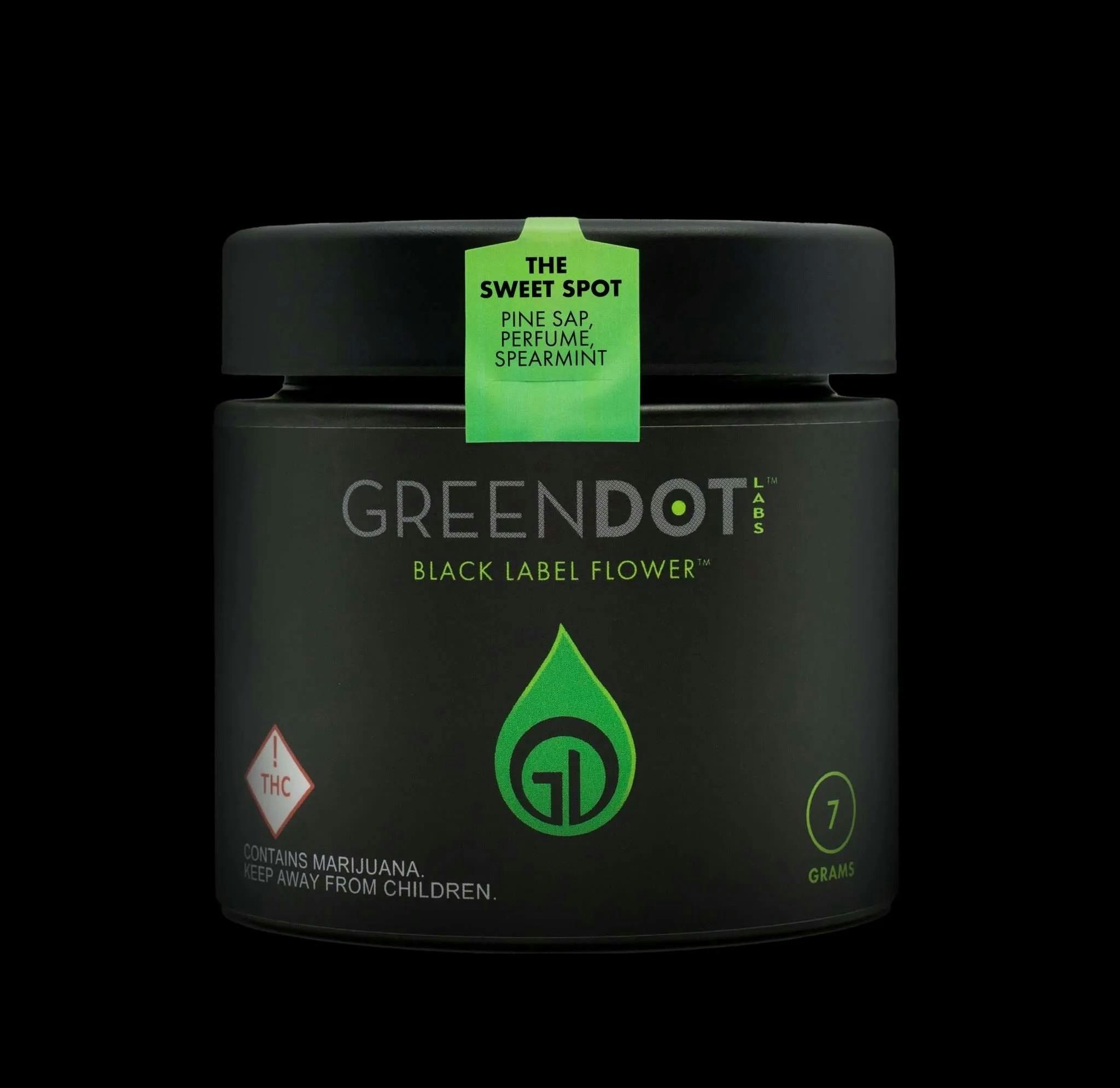 Fat Tuesday (Green Dot Flower) 1/8th $50