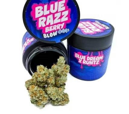 BIG ERN'S Flower 1/8th JAR Blue Razzberry Blow