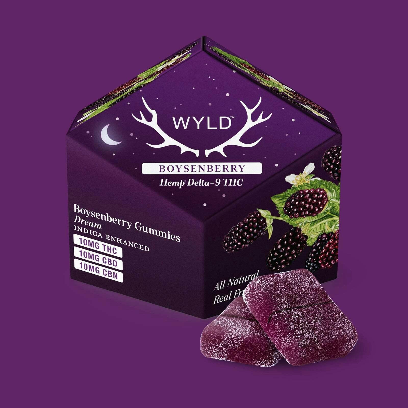 Wyld Boysenberry 1:1:1 THC:CBD:CBN