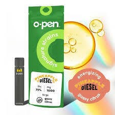 O.pen Disposable Live 1000mg Pineapple Diesel