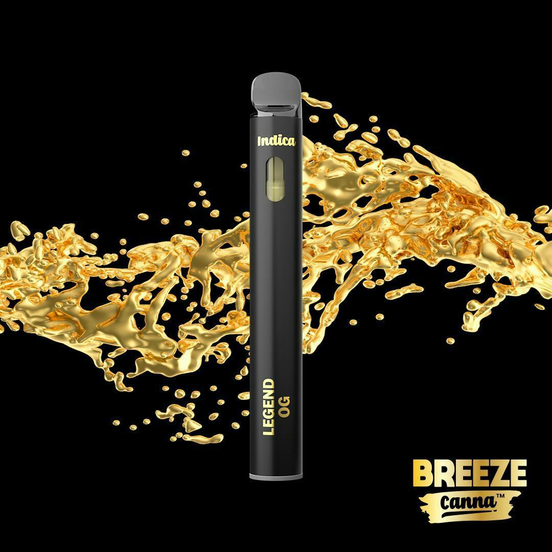 BREEZE Canna | Kush Mints | Live Resin PLUS Disposable | 1g