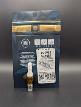 Hi-Terp Full Spectrum Cartridge 1g - Purple Sunset, 77.64% THC - NSM