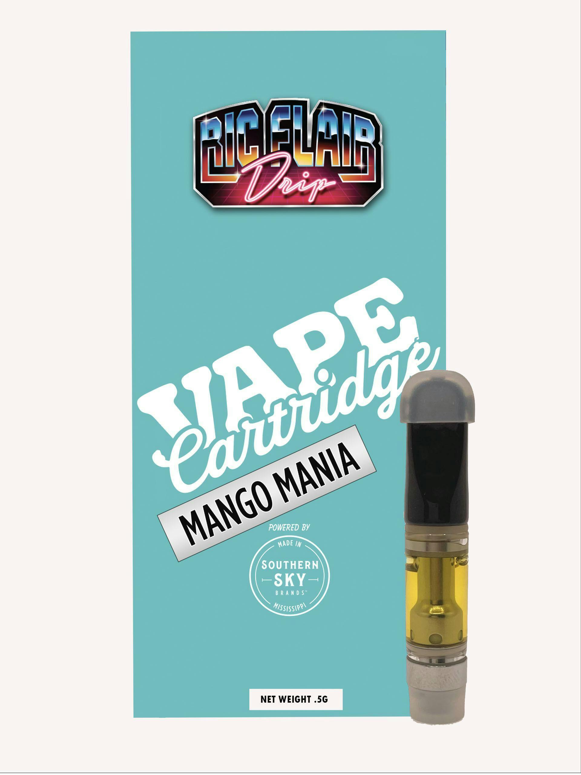 Ric Flair Drip - Mango Mania Vape Cart - 0.5g by Southern Sky Brands