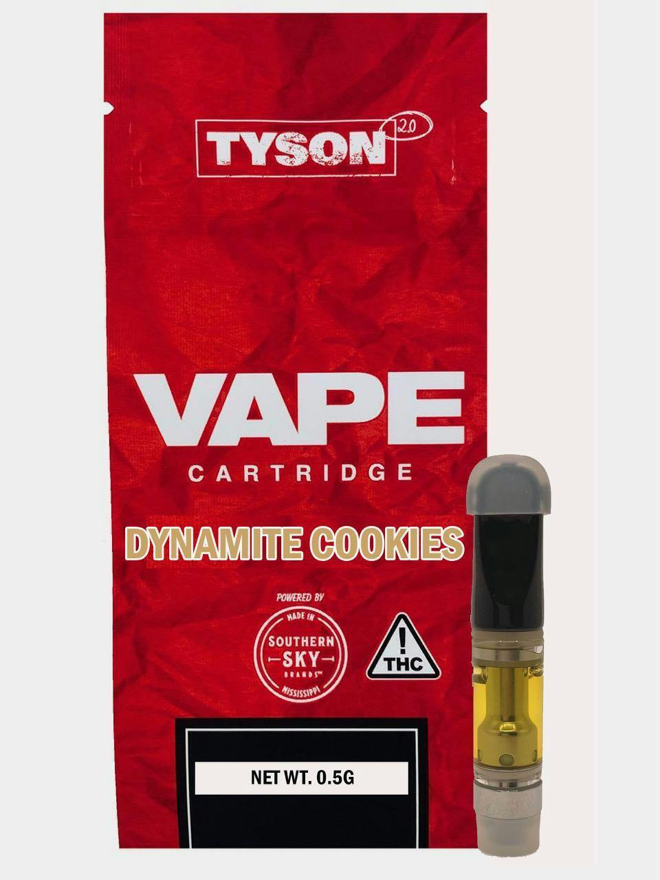 Tyson Dynamite Cookies Vape - 0.5g at 420 Bay St. Louis Dispensary
