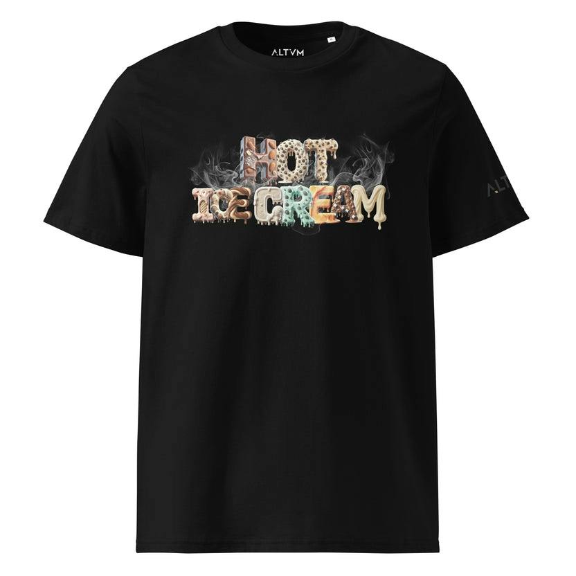 ALTVM | Black / Front Logo | Hot Ice Cream T-shirt